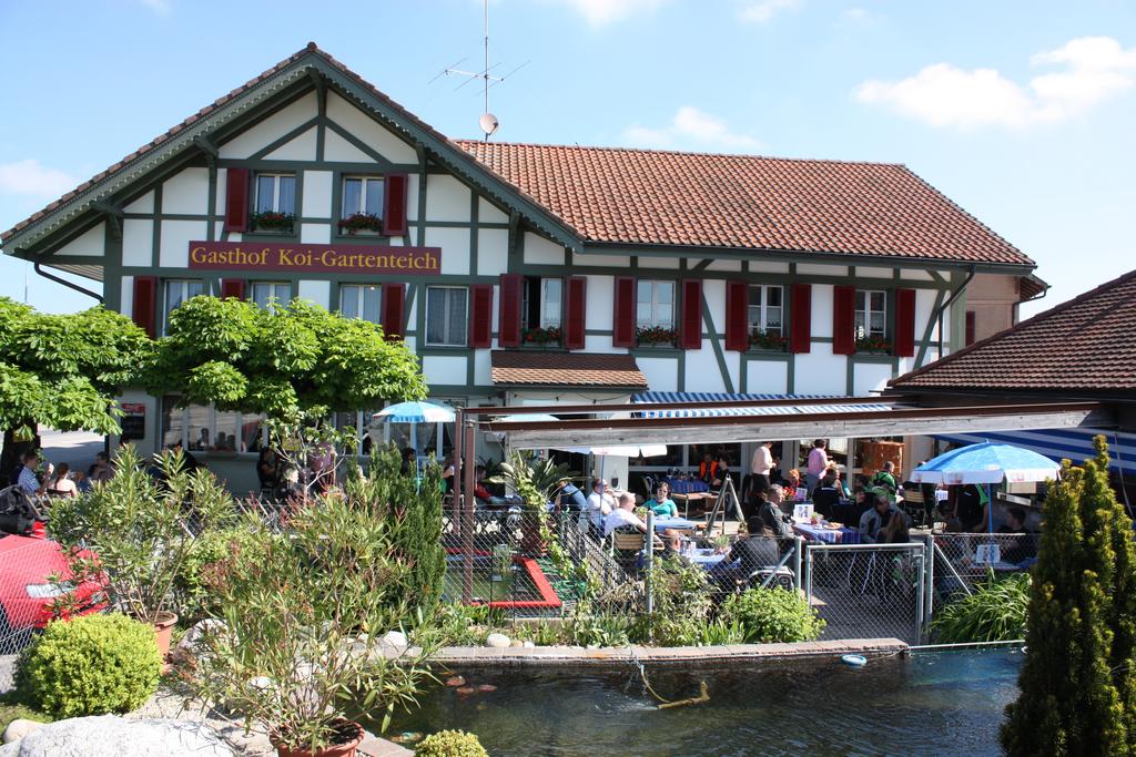 Hotel Koi Gartenteich